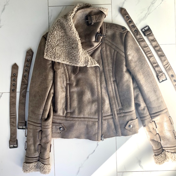 Andrew Marc New York | Rumor Shearling Jacket NWOT - Picture 3 of 7